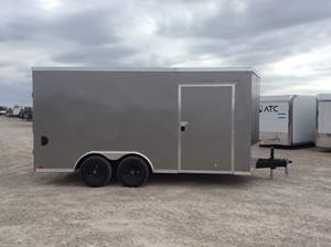 Remorque de transport entièrement en aluminium 8x16 à vendre |   Nouvelles remorques Cross Trailers 8.5X16' 9.9K GVWR 3142kg Charge utile Galerie - Product Image 2