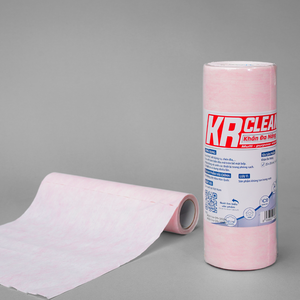 KrClean Chiffons de nettoyage multi-usages non tissés de haute qualité Lingettes en rouleau de cuisine de style uni Fabriquées en usine au Vietnam - Product Image 2