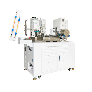 3T Fully Automatic <b>Wire</b> Cutting <b>Stripping</b> Double-head Terminal Crimping <b>Machine</b> Double End Auto Crimp <b>Machine</b> - Product Image 2