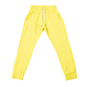 Unisex <b>Red</b> and Yellow Tracksuit Set Fleece Pullover Hoodie and Jogger Pants - Product Image 2