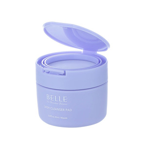 แผ่นเช็ดทำความสะอาดวีแกน Belle Lash 80 ชิ้น ผลิตในเกาหลี สำหรับเช็ดหน้า ริมฝีปาก และรอบดวงตา ผลิตภัณฑ์เช็ดเครื่องสำอางเกาหลี - Product Image 3