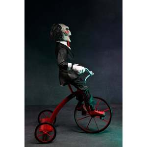 Billy Action Figure Saw 12' 30 cm Military Toy Tricycle <b>ABS</b> Material New Includes Sound for Collecting Anime Accessories - Product Image 3