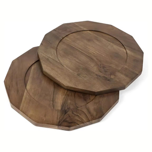 Meilleures offres Accessoires de cuisine Plateau en bois Qualité fine Design attrayant Vaisselle Plateau de service à vendre à bas prix - Product Image 2