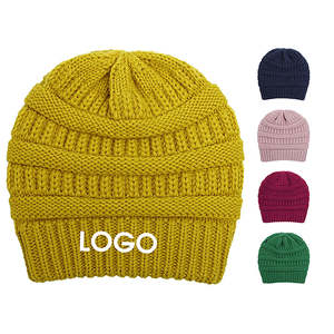 Gorro de lana 100% de Venta caliente, gorros ligeros para exteriores, gorros de secado rápido y diseño personalizado - Product Image 2