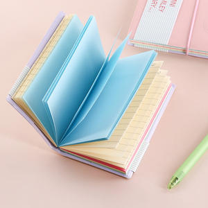 สมุดบันทึกยิ้มสีลูกกวาด สมุดบันทึกไดอารี่แบบพกพาเกาหลี สมุดบันทึกของขวัญน่ารักสําหรับนักเรียน - Product Image 4