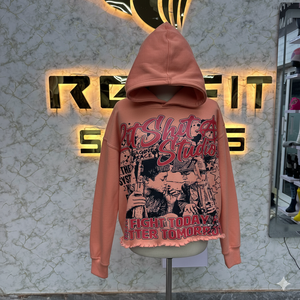 Créez votre propre style : sweat à capuche brodé d'hiver, imprimé sur mesure, 100% coton, streetwear unisexe. - Product Image 4
