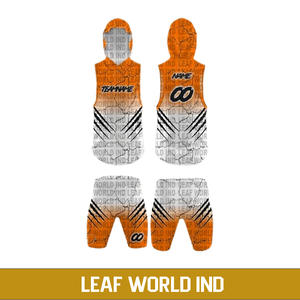 Ensemble de compression par sublimation personnalisé maillots respirant 7-on-7 Football formation uniforme grande taille été garçons drapeau américain porter - Product Image 2