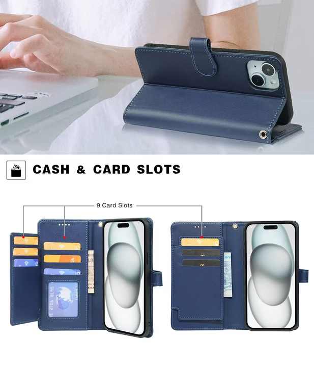 factory magnetic stand PU Leather Protective ShockProof wallet Flip Book Phone Cases bag pouch for iPhone for Galaxy for Pixel