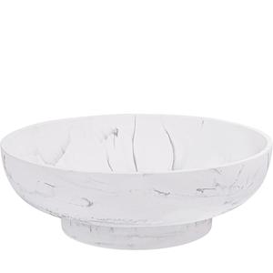 Cuenco para servir de mármol Natural de alta calidad, calidad superior, forma de acabado blanco, decoración contemporánea de tendencia más vendida para el hogar - Product Image 1
