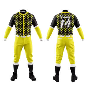 Uniforme de baseball nouveau design, ensemble maillot et pantalon de baseball entièrement sublimation avec logo et design personnalisés pour hommes - Product Image 1