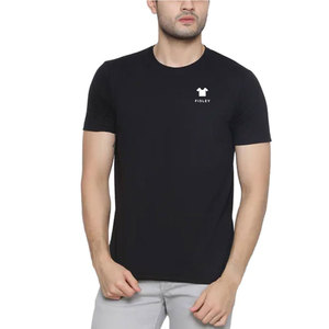 T-shirt personnalisé pour homme 100% coton, design décontracté léger de haute qualité, taille adulte, FISLEY INTERNATIONAL, manches courtes, respirant - Product Image 4
