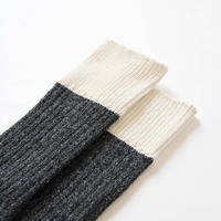 Chaussettes d'hiver standard en coton chaud avec revers et semelle, séchage rapide et antibactériennes