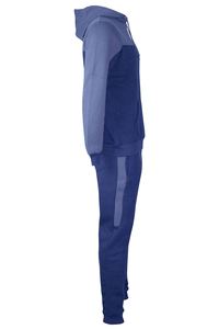 100% algodón sólido transpirable gimnasio Fitness conjuntos ropa deportiva personalizada chándal deportes al aire libre entrenamiento Jogging dos piezas Fitness conjunto - Product Image 5