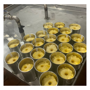 Fruits en conserve d'ananas en vrac avec sirop, fruits en conserve d'ananas avec morceau/tranché/forme d'éventail prêt à exporter du Vietnam - Product Image 6