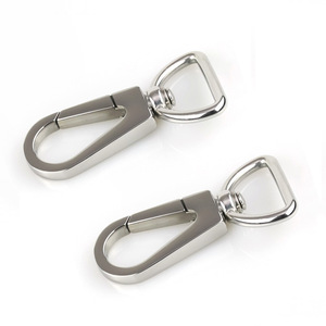 Mousquetons pivotants en acier inoxydable haut de gamme fabrication porte-clés épais connecter fermoir bagages collier pour animaux de compagnie rotation support crochet - Product Image 6