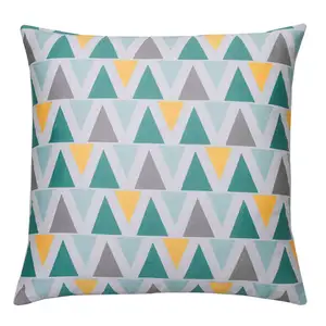 Travesseiro Capa para Sala Capa de Almofada Outdoor Azul Amarelo Cinza Almofada Estética Case Line Shape Pillow Covers