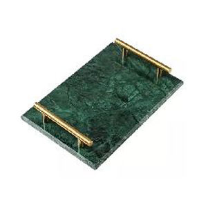 Tendencia reciente Desayuno Comida Forma cuadrada Venta al por mayor Color personalizado Decorativo Té Café Servir Bandeja de mármol para el hogar y hoteles - Product Image 3