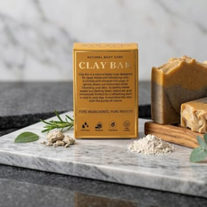 Premium Clay <b>Soap</b> Bar for Smooth Healthy Skin Gentle Cleansing and Daily Wellness Beauty Routine Clay Bar - Product Image 5