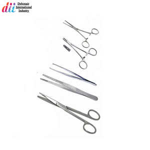 Conjunto de instrumentos de cirugía general básica OEM personalizados de alta calidad Herramientas quirúrgicas de primera calidad con material de acero inoxidable - Product Image 5