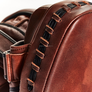 Premium Boxing <b>Focus</b> <b>Pads</b> Leather Mitts Custom Logo Punching <b>Pads</b> Muay Thai Training Equipment - Product Image 6