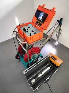 Cámara Subacuática para Pozos de 300 m para Inspección de Pozos Profundos, Sensor CMOS, Tarjeta de Memoria de Datos, Tarjeta SD, Tarjeta Micro SD - Product Image 4