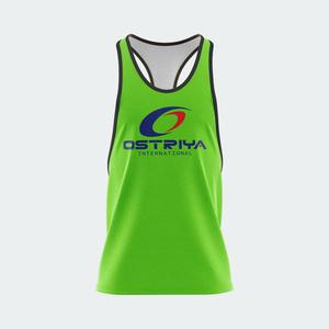 Débardeur pour homme en design et couleur personnalisés, vêtements de sport pour la remise en forme, coupe confortable, débardeurs pour homme - Product Image 2