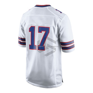 Personnalisation en usine, t-shirt de football américain, maillots de football respirants, maillot de football américain unisexe personnalisé - Product Image 3