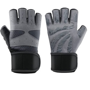 Nuevos Guantes de Gimnasio Personalizados con Logotipo, Guantes de Halterofilia de Medio Dedo, Precio al por Mayor, para Hombre - Product Image 1