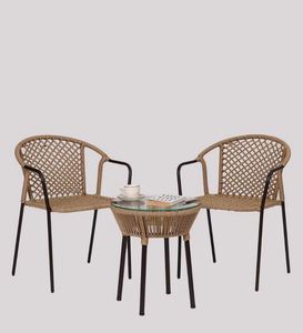 Juego de mesa y silla de metal negro para el hogar, conjunto de muebles de jardín para interior y exterior, con techo abierto para bar y restaurante del hotel 2023 - Product Image 5