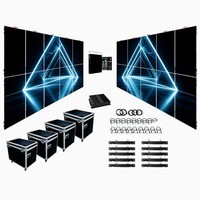 Système de panneaux modulaires d'affichage vidéo LED couleur pour la publicité sur scène et les expositions