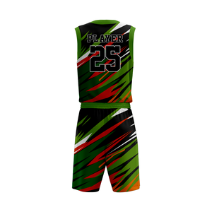 Vente en gros d'uniforme de basket-ball de haute qualité Tissu léger à séchage rapide de conception personnalisée OEM pour club scolaire et équipe sportive - Product Image 2