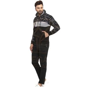 Wholesale Rate OEM ODM Good Supplier With Own Logo Best Selling Unique Design <b>Men</b> Printed Regular Fit <b>Hoodie</b> & Track Pants Set - Product Image 1