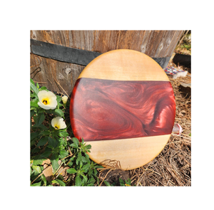 Producto de diseñador superior Lazy Susan de madera y resina con logotipo personalizado de calidad superior Susan de madera y resina para la venta - Product Image 6