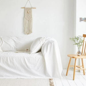 High Quality Indian Cotton Bohemian Throw <b>Sofa</b> Bed <b>Covers</b> Protector Dust Proof <b>For</b> Living Room Decor - Product Image 2