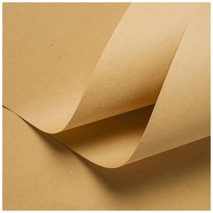 Papel de Envolver Kraft Marrón de 80 g/m² con Logotipo Personalizado para Empaque, Papel Kraft Ecológico en Rollo para Empacar y Mudanzas - Product Image 1