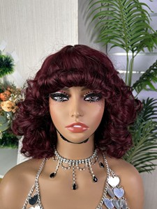 100% Raw Human Hair High Density Lawyer's <b>Wig</b> - Product Image 4
