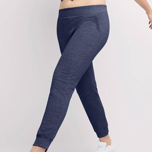 Pantalon de jogging pour femme, taille élastique, hiver, haute qualité, 100% coton, coupe-vent, fabrication sur mesure, service OEM, confortable, raisonnable - Product Image 5