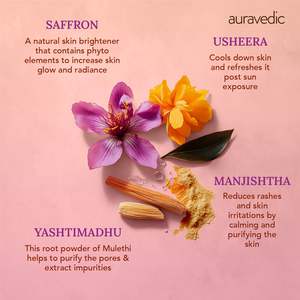 Liquide Herbal Kumkumadi pour une Peau Nette et Purifiée - Ingrédients - Product Image 6