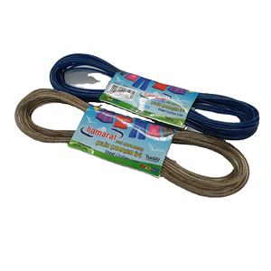 Corde à linge extérieure durable en acier inoxydable, flexible, en métal, avec revêtement en PVC pour vêtements - Product Image 3