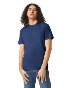 4.6 oz/yd 60% coton peigné filé à l'anneau/40% polyester recyclé t-shirts unisexe logo personnalisé prix de gros t-shirt - Product Image 4