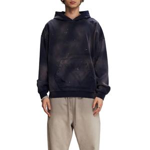 Sweat-shirt à capuche pour homme 100% délavé à l'acide, surdimensionné, personnalisable, streetwear vintage, sweat-shirt en molleton français pour homme, en coton, sweat-shirt pour homme - Product Image 2