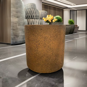 Haute qualité FIBERSTONE projet Commercial moderne Pots de fleurs maison jardin décor Direct prix usine UNI EXIM - Product Image 1