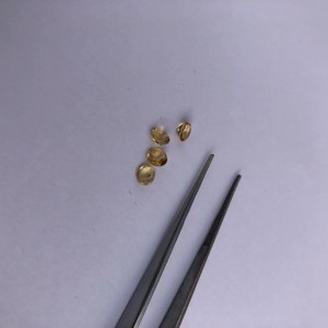 Piedra citrina Natural de 3,5mm, piedra preciosa suelta de corte redondo facetado a precio de fábrica mayorista del fabricante en línea Alibaba 2025 - Product Image 2