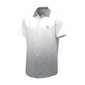 Chemise technique d'extérieur pour homme avec motif dégradé ondulé - Product Image 3