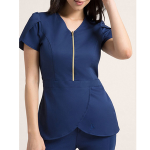 Tenues de travail médicales confortables en coton 100% de haute qualité pour les femmes, les infirmières, les dentistes, les cliniques - Product Image 5