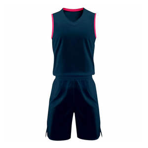 Uniforme de basket-ball personnalisé 100% polyester, nouveau style, respirant, design estival pour hommes, fabriqué au Pakistan - Product Image 4