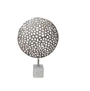 Nouvelle sculpture en aluminium moderne et artistique mettant en valeur des courbes fluides, idéale pour injecter de l'énergie créative dans n'importe quel espace contemporain - Product Image 2