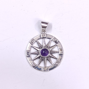 Colgante de piedras preciosas Pieza de joyería de plata esterlina fina Joyería de plata esterlina - Product Image 3