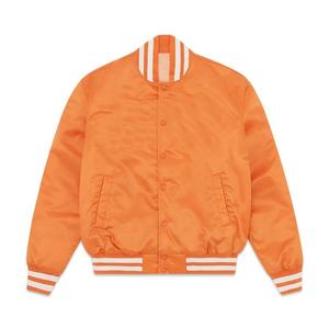 Chaqueta Universitaria de Satén para Hombre, Estilo Casual, con Forro Acolchado, Logotipo Personalizado, Impermeable - Product Image 6