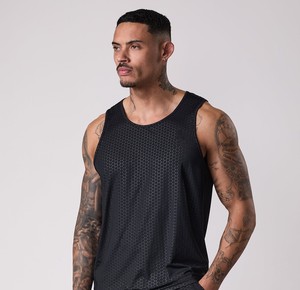 เสื้อกล้ามฟิตเนสสำหรับผู้ชายแห้งเร็วสีแห้งเร็วเสื้อกล้ามออกกำลังกายสไตล์ใหม่ใส่ในฤดูร้อน - Product Image 6